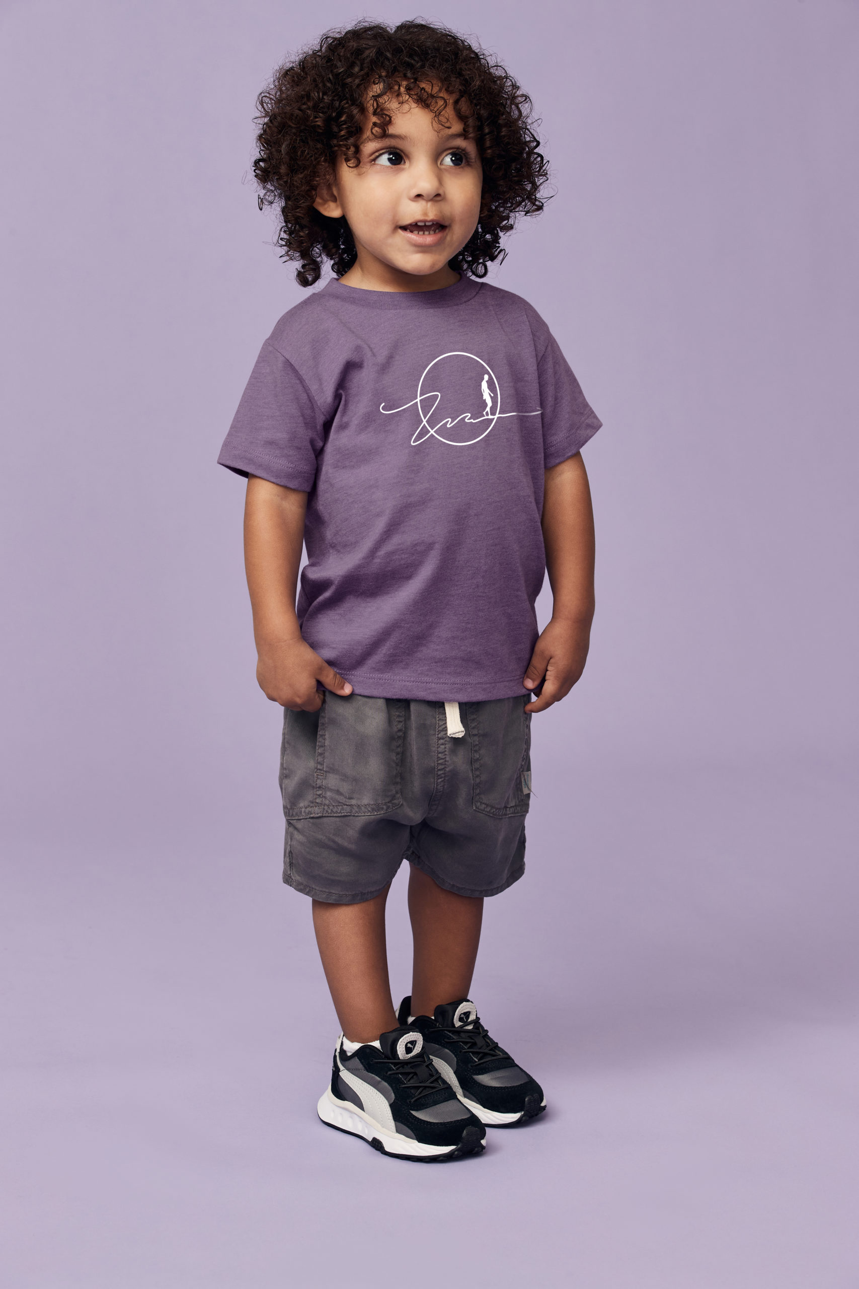 _Prophetic Christian Clothing Brand Streetwear Waterwalker Kids Logo Tee - Image 6