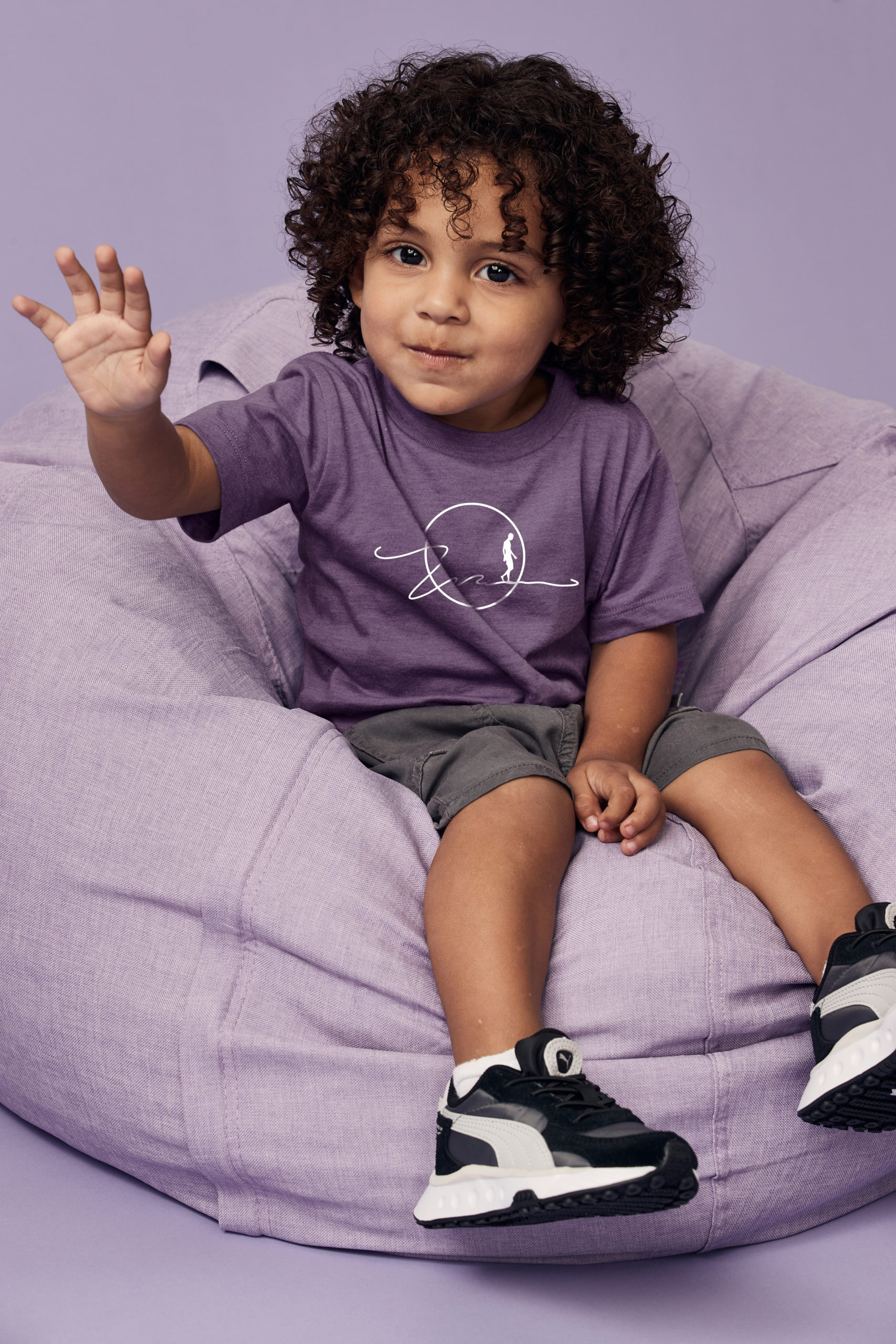 _Prophetic Christian Clothing Brand Streetwear Waterwalker Kids Logo Tee - Image 7