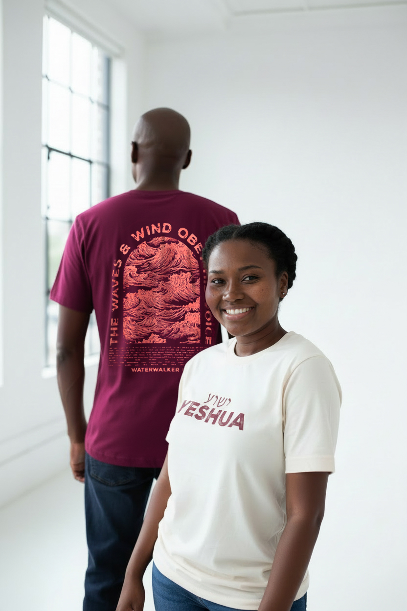 _Prophetic Christian Clothing Brand Streetwear YESHUA Wind & Waves Tee