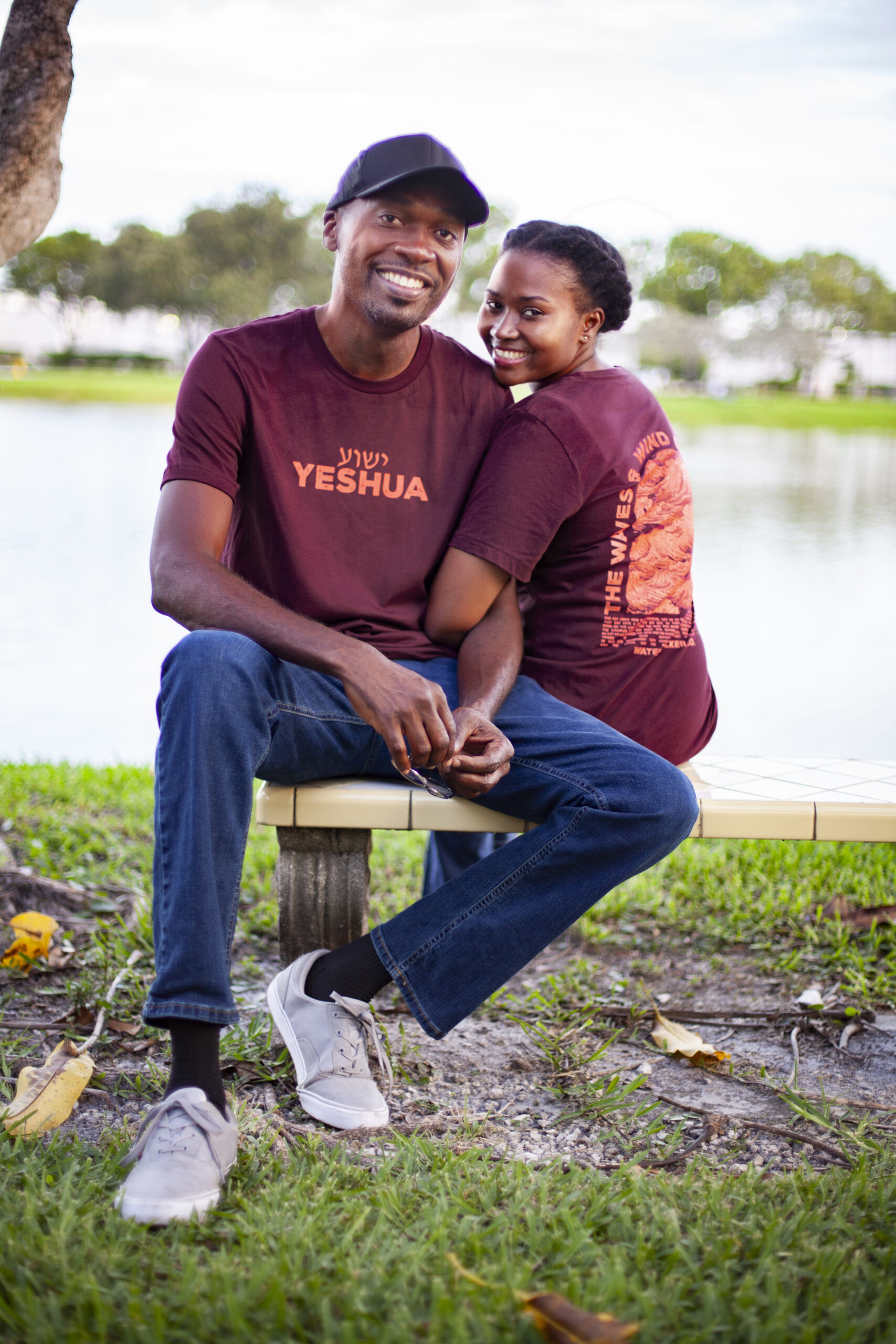 _Prophetic Christian Clothing Brand Streetwear YESHUA Wind & Waves Tee - Image 10