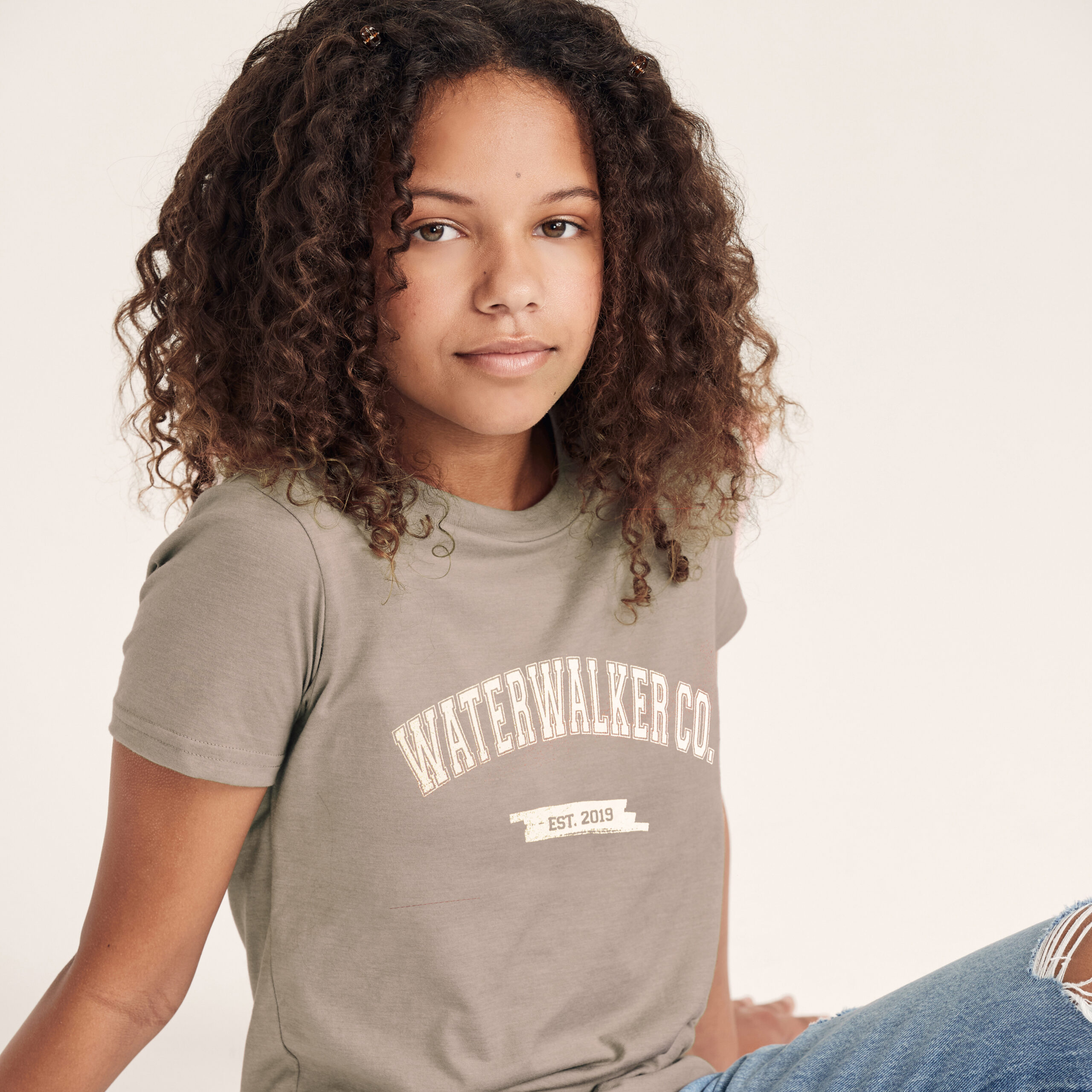 _Prophetic Christian Clothing Brand Streetwear EST. 2019 Youth Tee - Heather Stone
