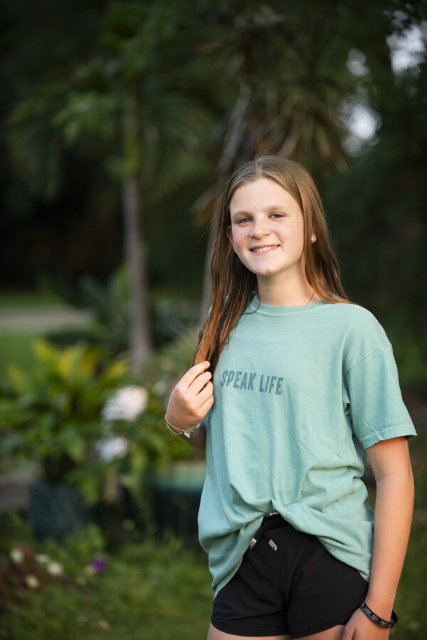 SPEAK LIFE Youth Tee - Image 2