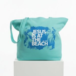 Jesus is at the Beach Tote
