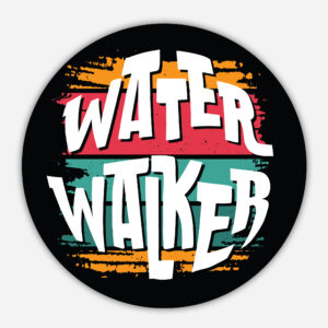 Water Walker Vinyl Sticker